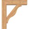 Ekena Millwork Funston Block Smooth Bracket w/ Offset Brace, Western Red Cedar, 7 1/2"W x 30"D x 34"H BKT0806X30X34FST05SWR - alternate 2
